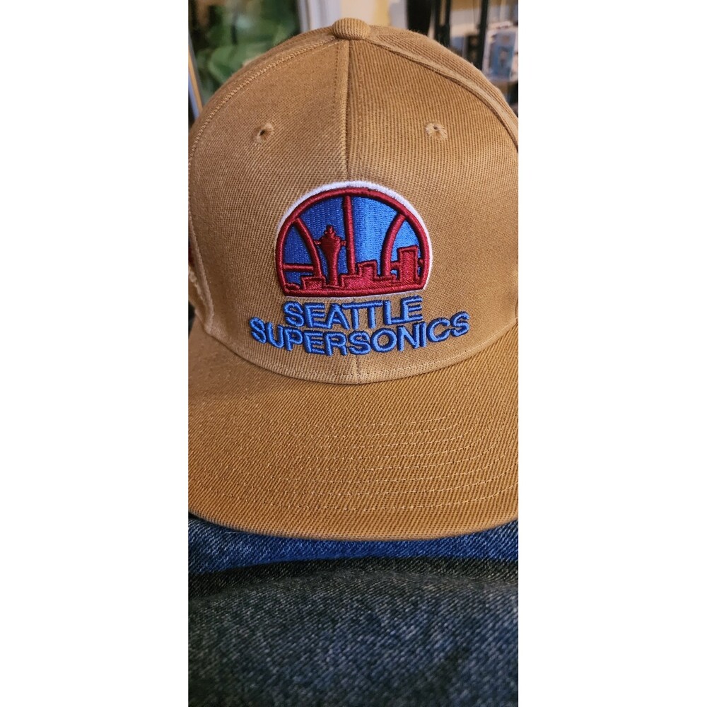 Mitchell & Ness HWC‎ SEATTLE SUPERSONICS 25th Anniversary Fitted Hat 7 3/4